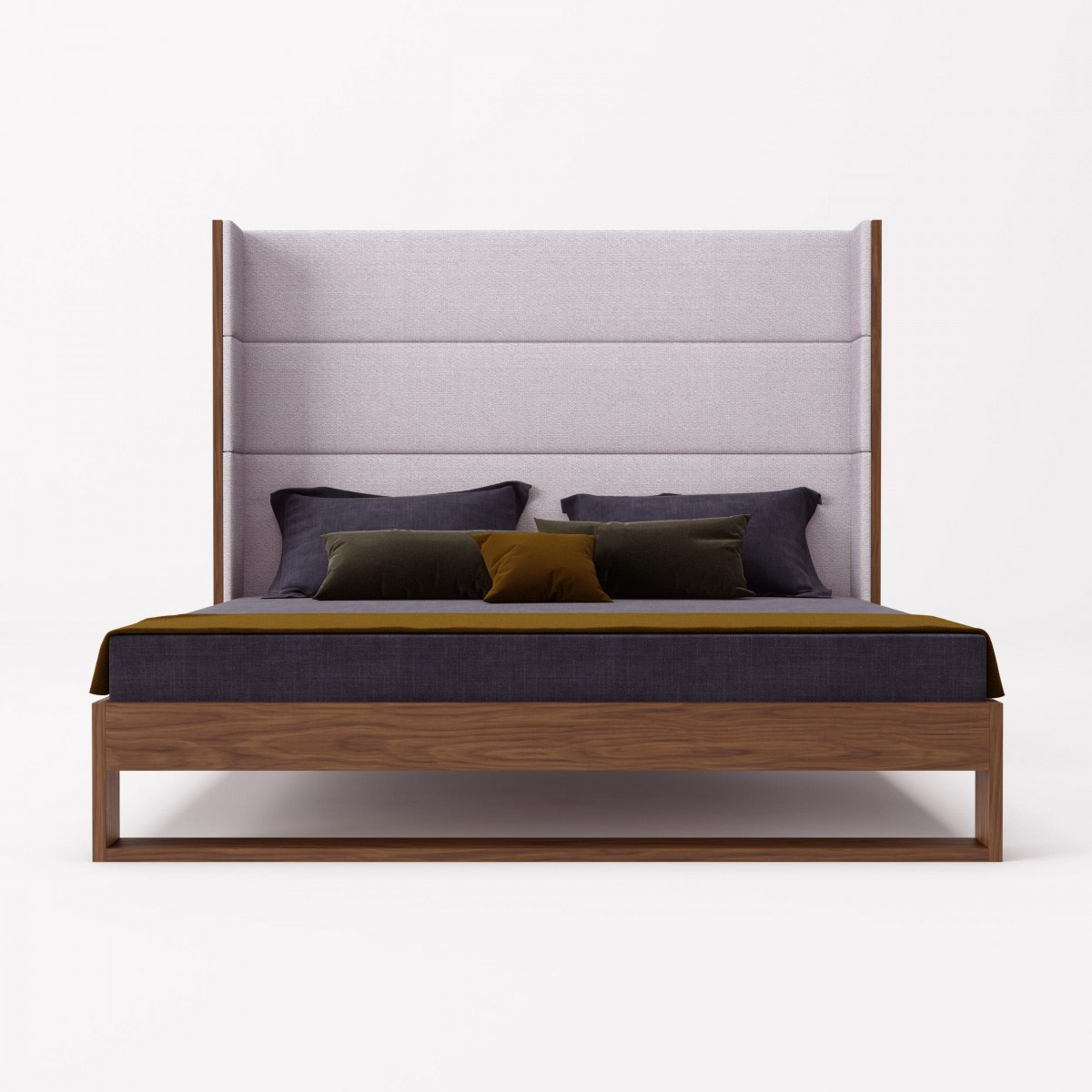 Luxury Elite Furniture Set with High Headboard
