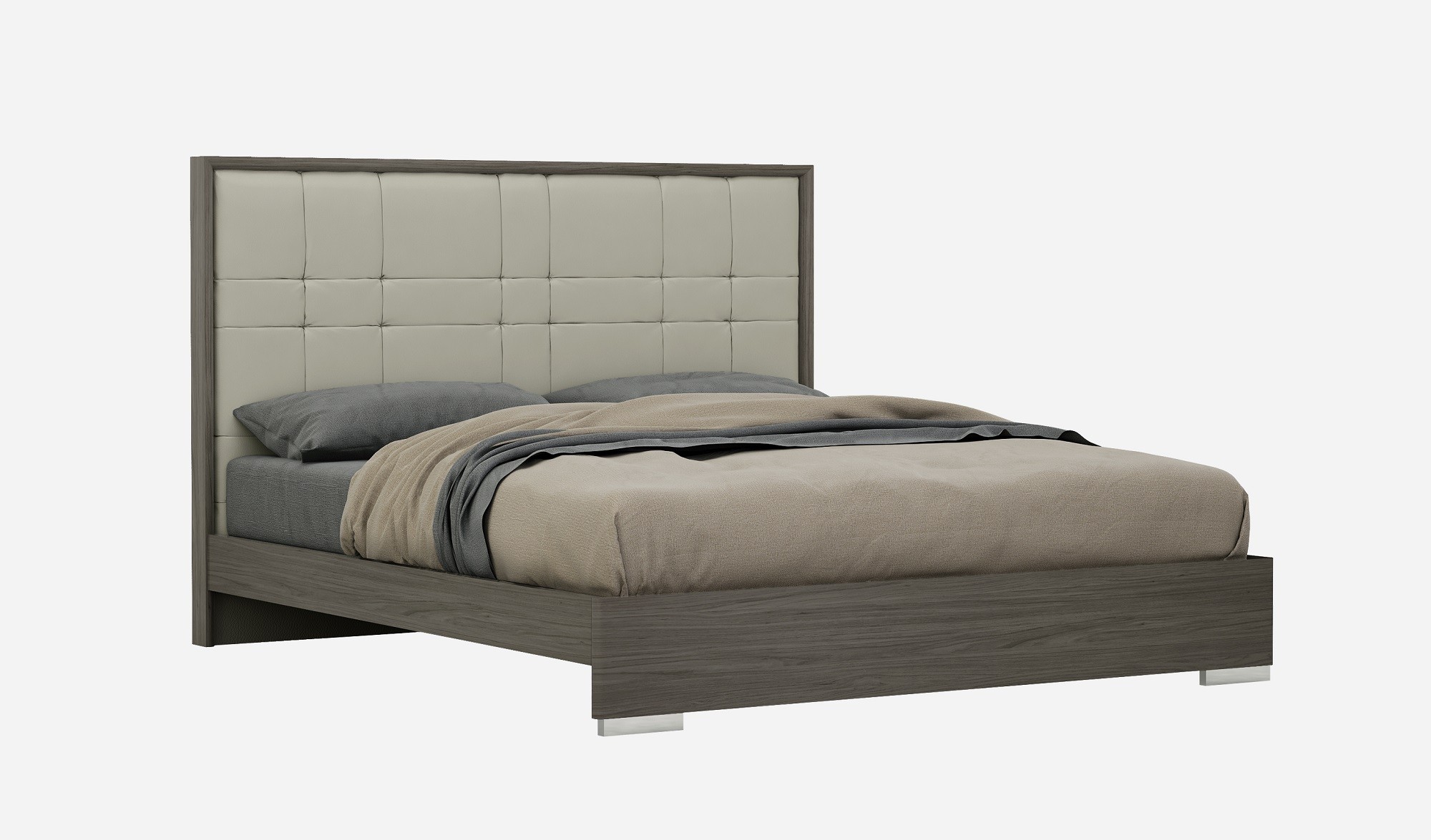 Exclusive Leather High End Bedroom Furniture Sets feat Wood Grain - Click Image to Close