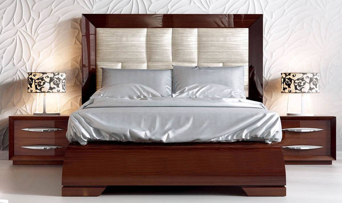 Made in Spain Leather Modern Contemporary Master Beds - Click Image to Close