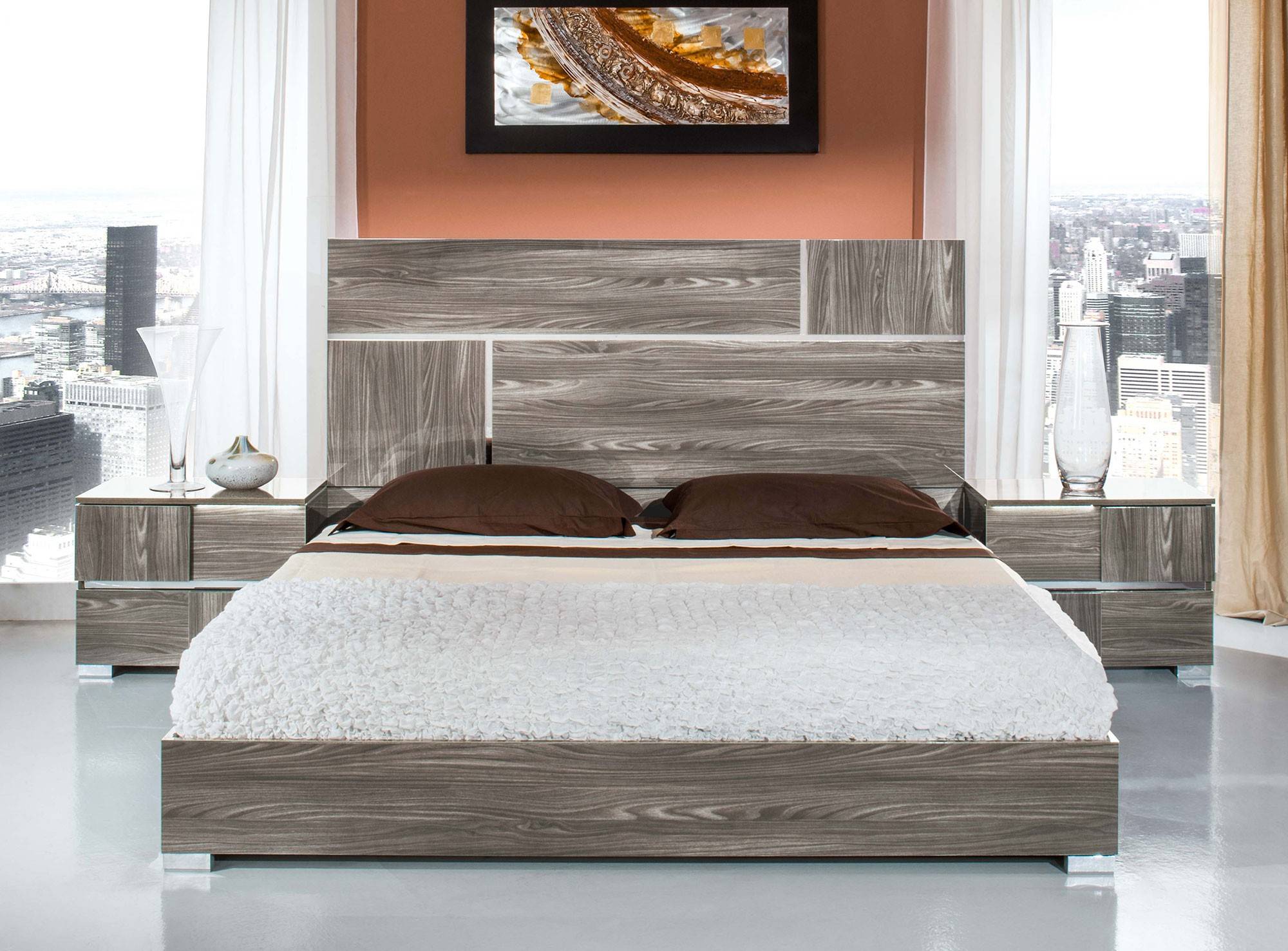 Made in Italy Wood Luxury Elite Bedroom Furniture - Click Image to Close