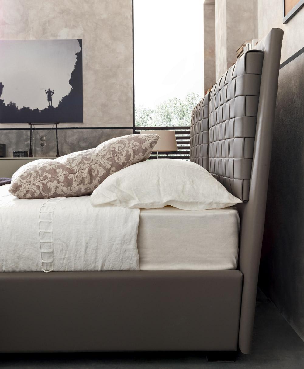 Made in Italy Leather Design Master Bedroom