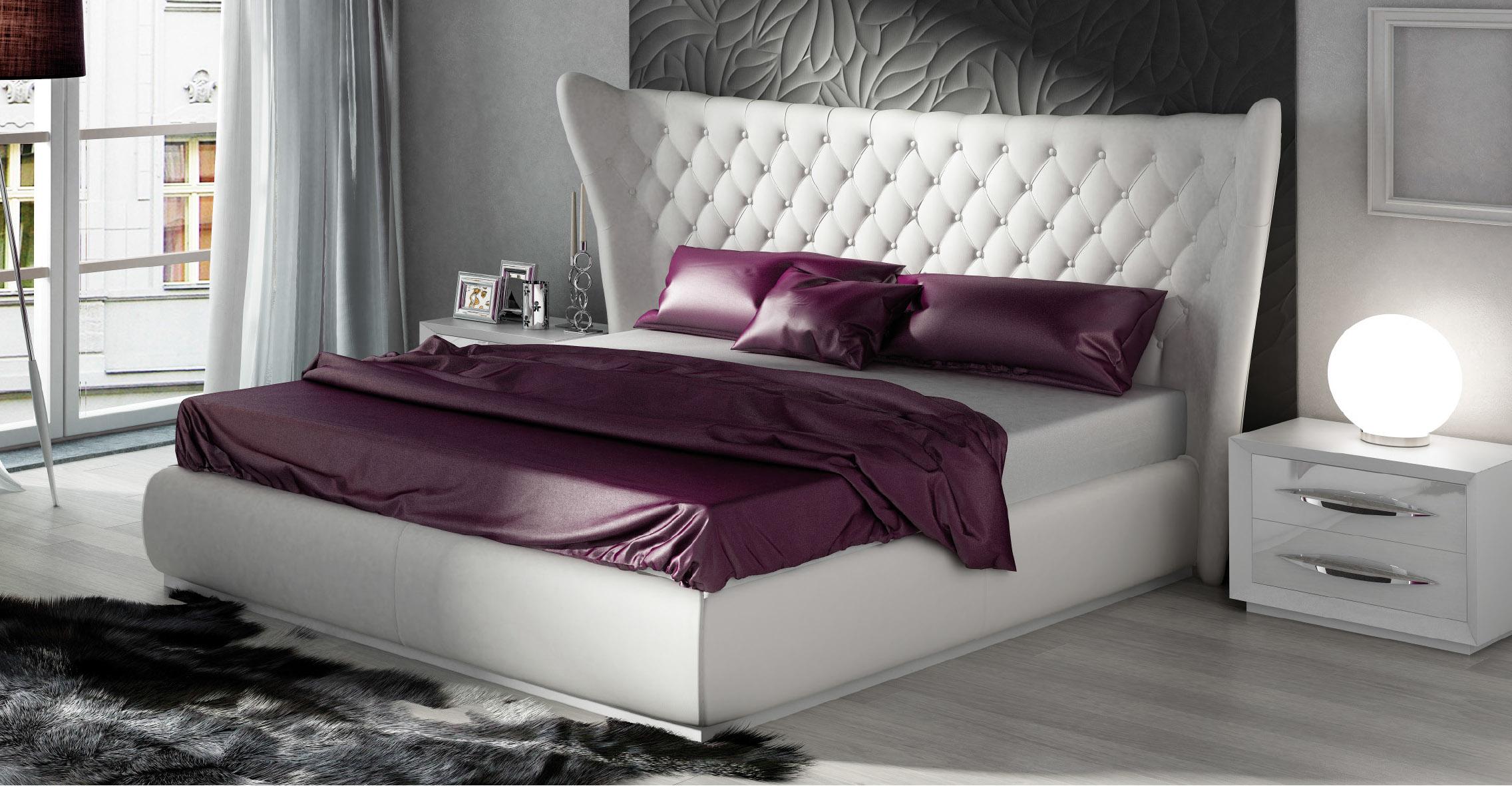 Stylish Leather Luxury Bedroom Furniture Sets - Click Image to Close