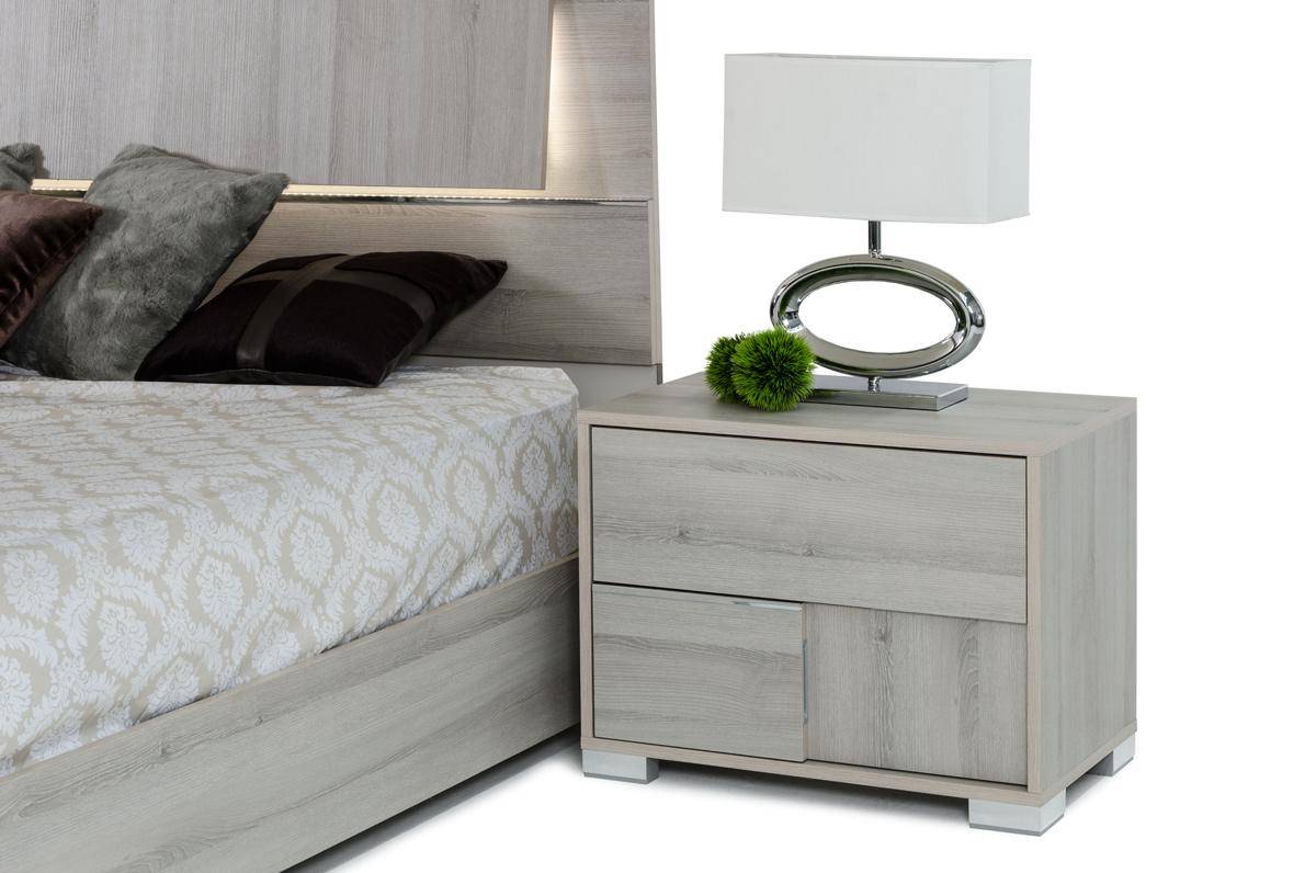 Made in Italy Quality Elite Modern Bedroom Set with Headboard Light - Click Image to Close