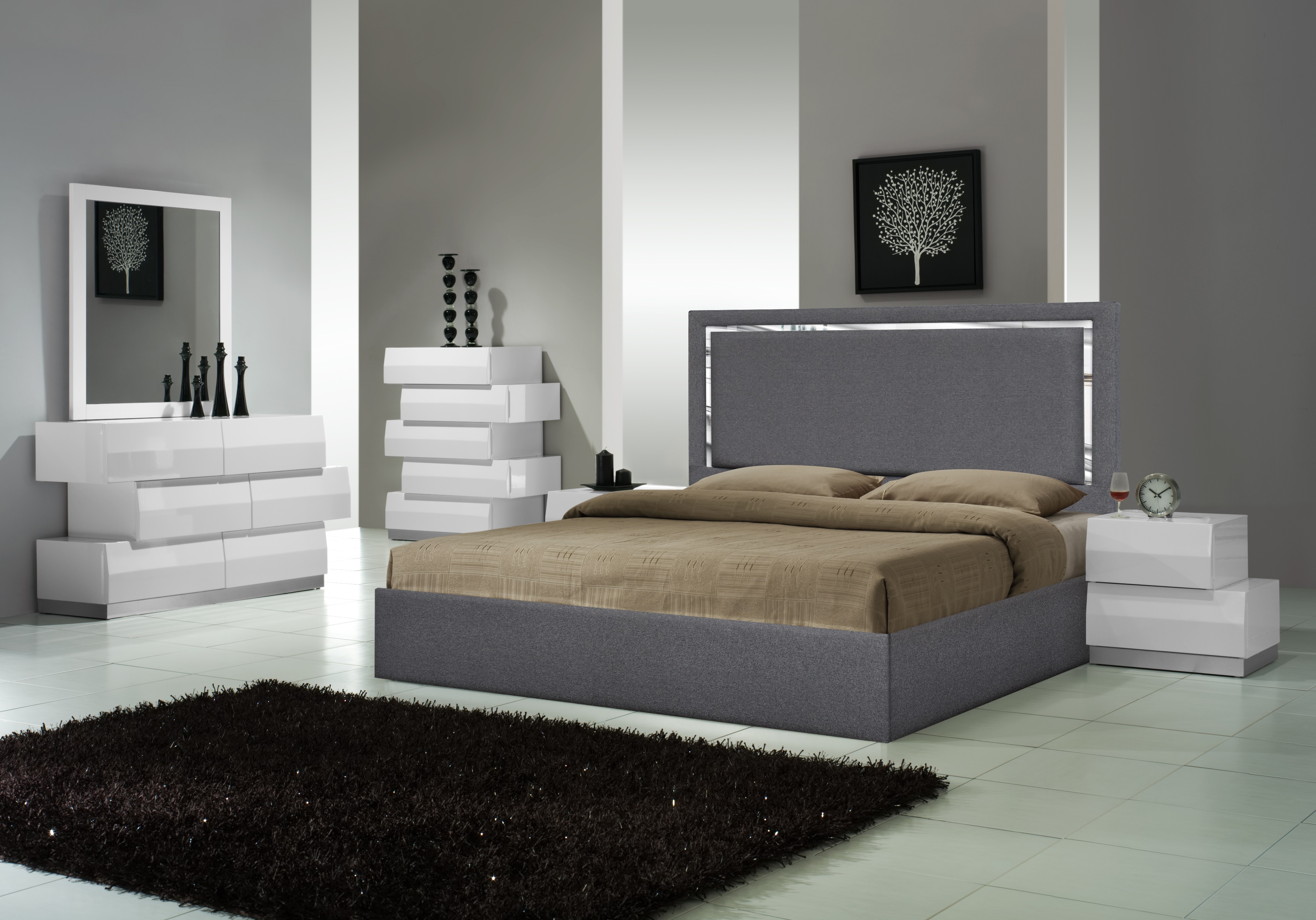 Elegant Quality Modern High End Furniture with Extra Storage - Click Image to Close