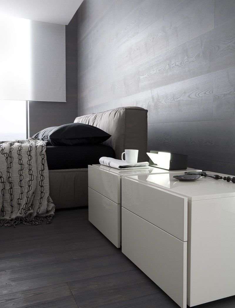 Made in Italy Wood and Nano Fabric Modern Contemporary Bedroom Designs - Click Image to Close