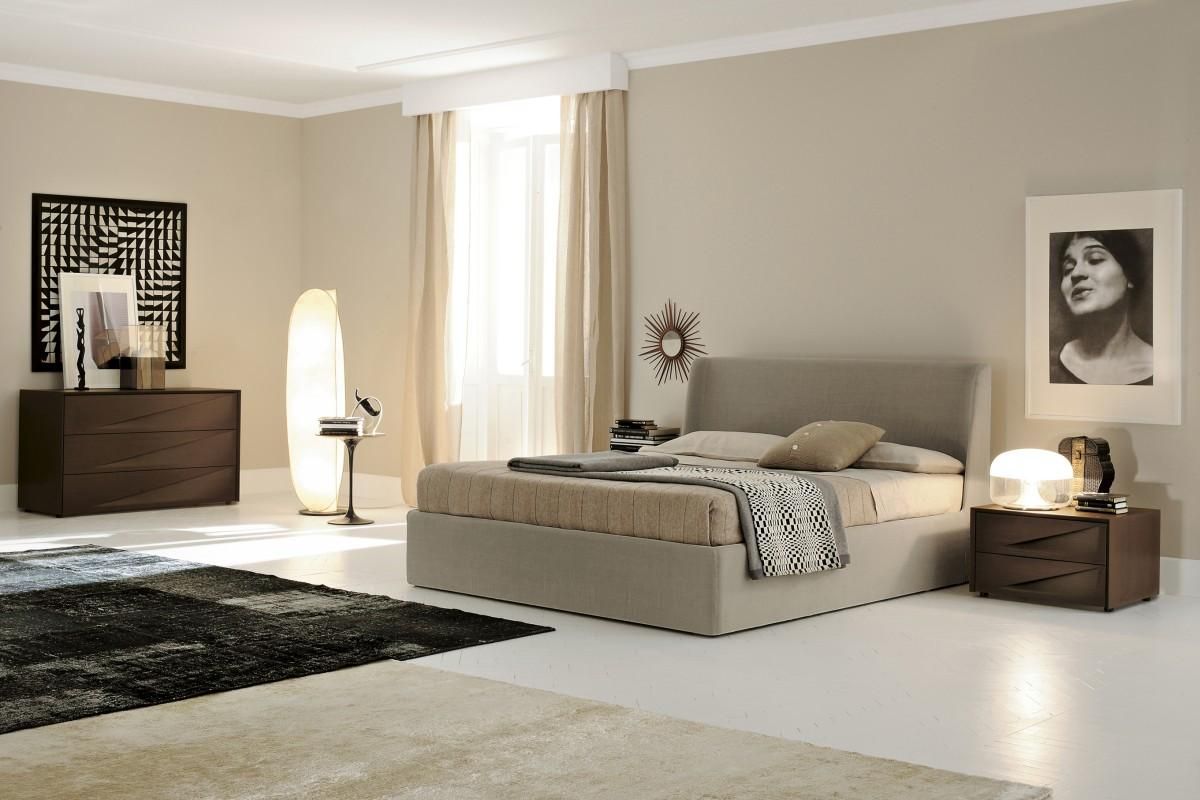 Made in Italy Wood Design Master Bedroom with Optional Storage System