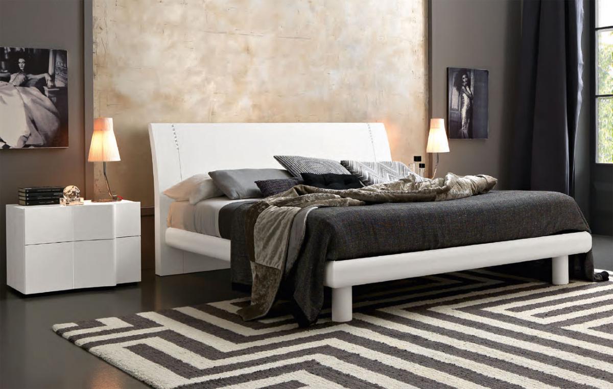 Elegant Wood Modern Master Bedroom Set feat Wood Grain ...