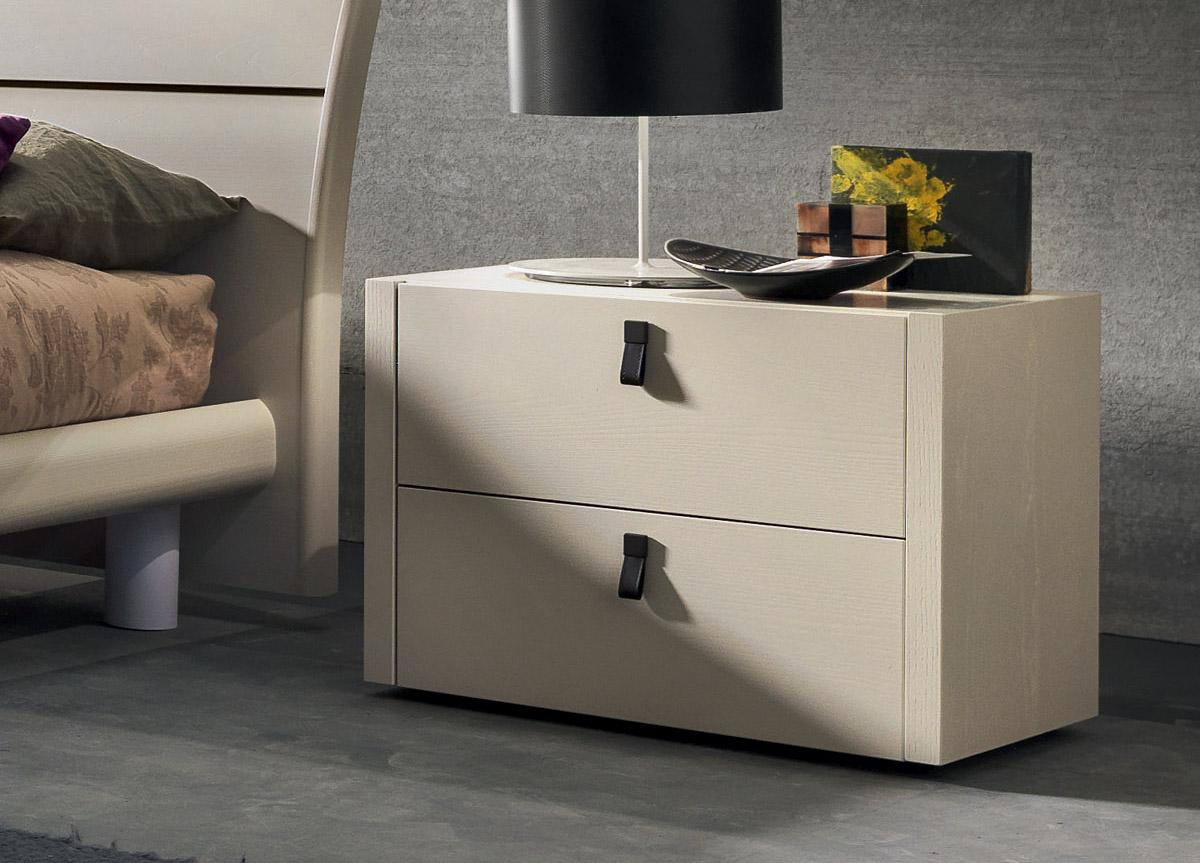 Made in Italy Wood Design Bedroom Furniture with Optional Storage System