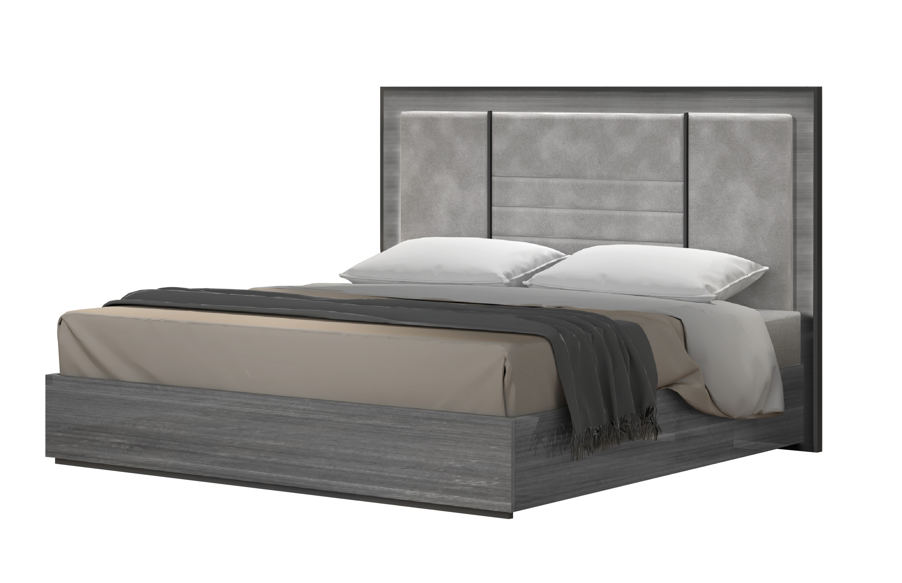 Extravagant Quality Modern Contemporary Bedroom Sets feat Light - Click Image to Close