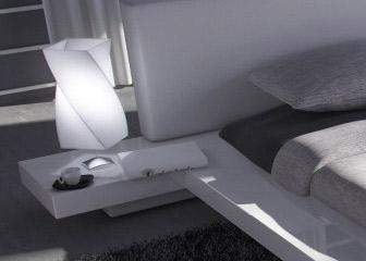 Italian Design Leather Bedroom Set Design - Click Image to Close