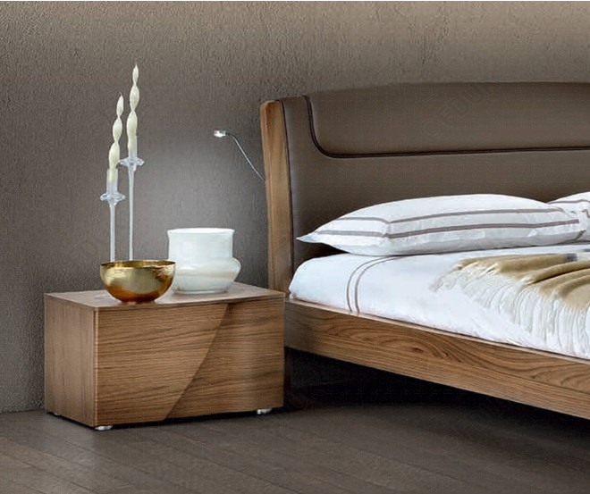 Made in Italy Leather Luxury Bedroom Furniture Sets - Click Image to Close