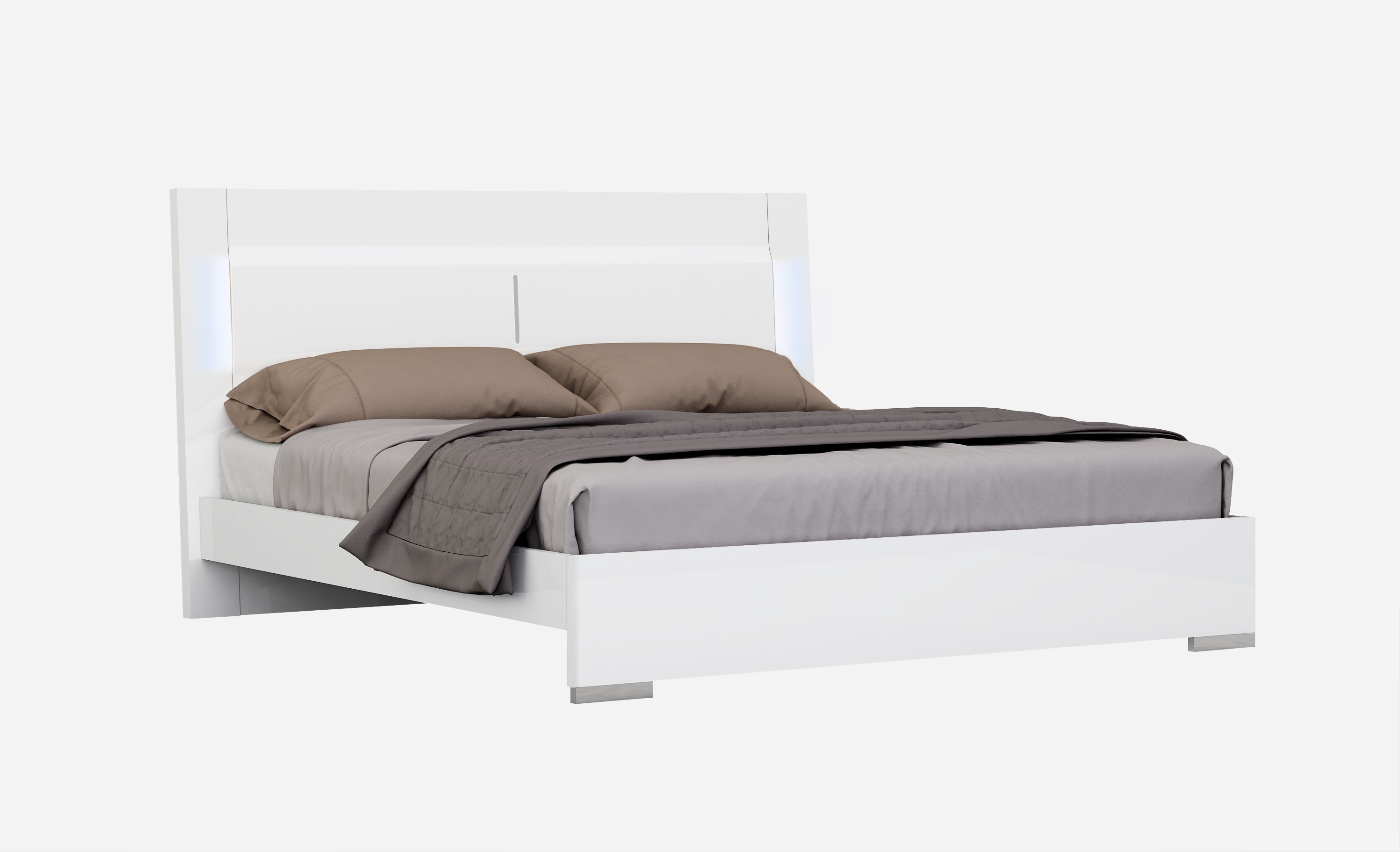 Elegant Quality Contemporary Platform Bedroom Sets - Click Image to Close