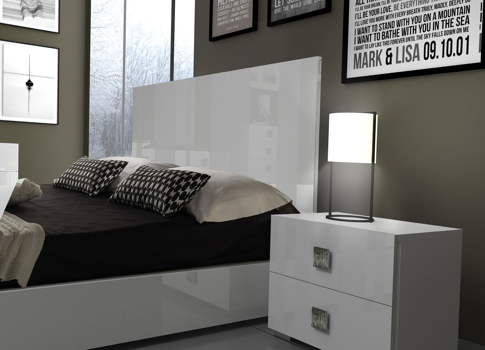 Unique Wood Modern Contemporary Bedroom Designs - Click Image to Close