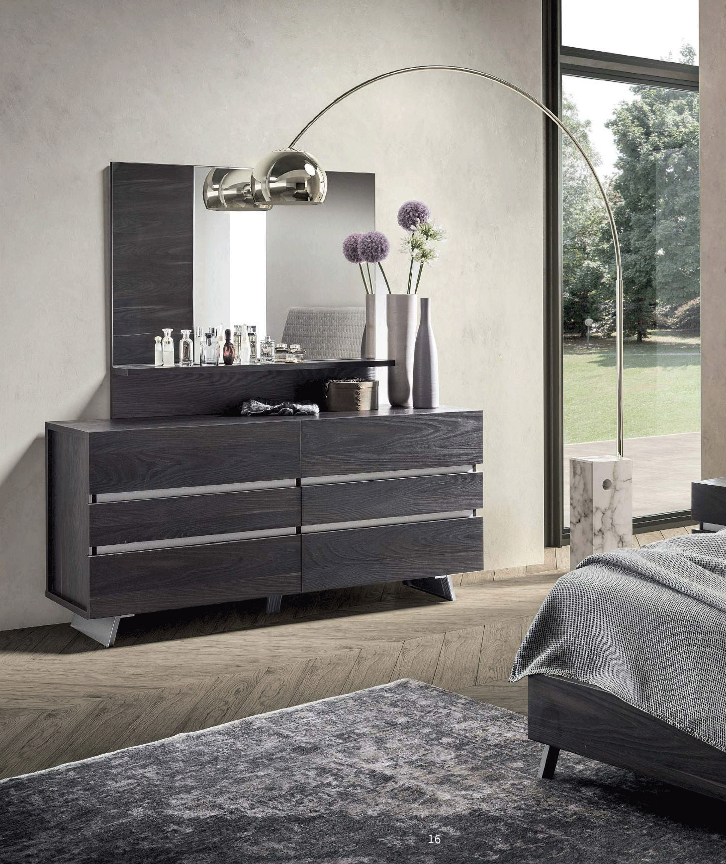 Made in Italy Wood Contemporary Bedroom Design