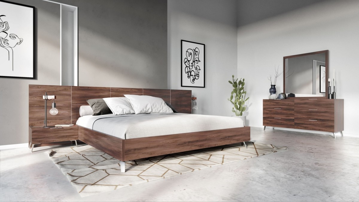 Made in Italy Quality Modern Master Bedroom Set - Click Image to Close
