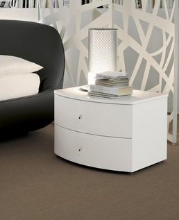 Stylish Italian Two Drawer Night Stand Stylish Italian Two Drawer Night Stand