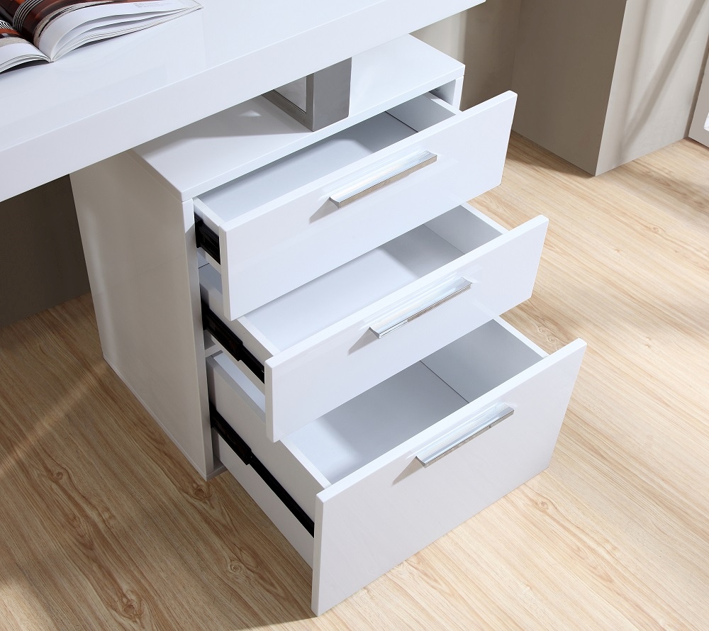 Star Desk with Cast Chrome Supports - Click Image to Close