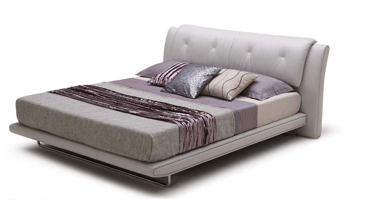 Modern Leather Platform Beds