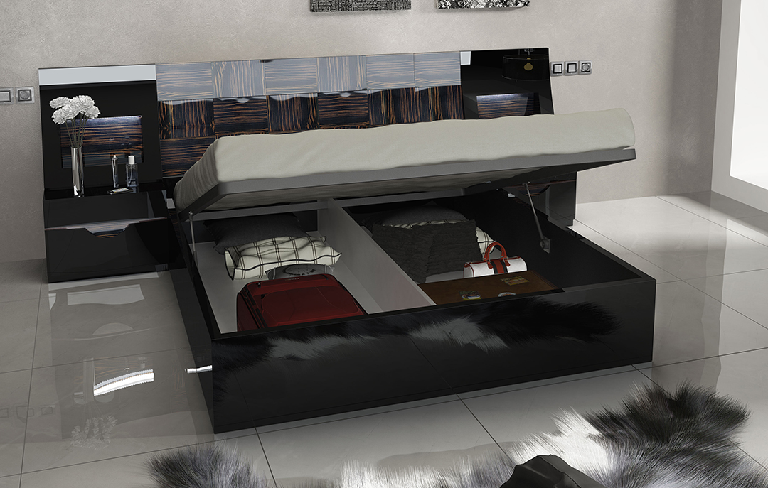 High-class Wood Elite Platform Bed - Click Image to Close