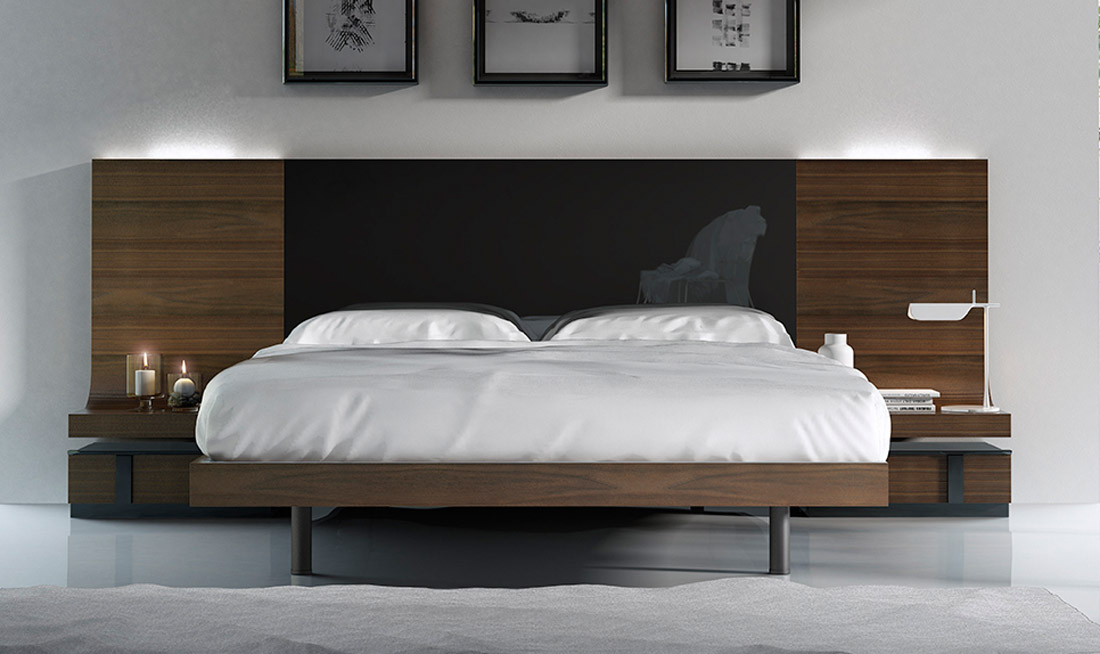 Exclusive Wood Elite Platform Bed with Drawers - Click Image to Close