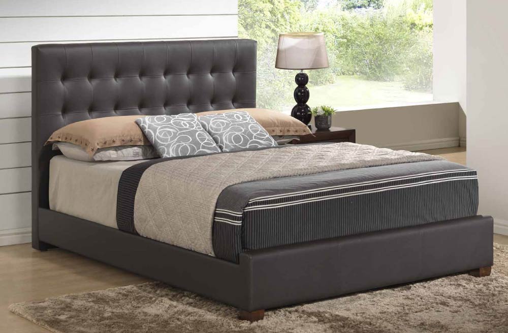 Refined Leather Elite Platform Bed Los Angeles California GF8101
