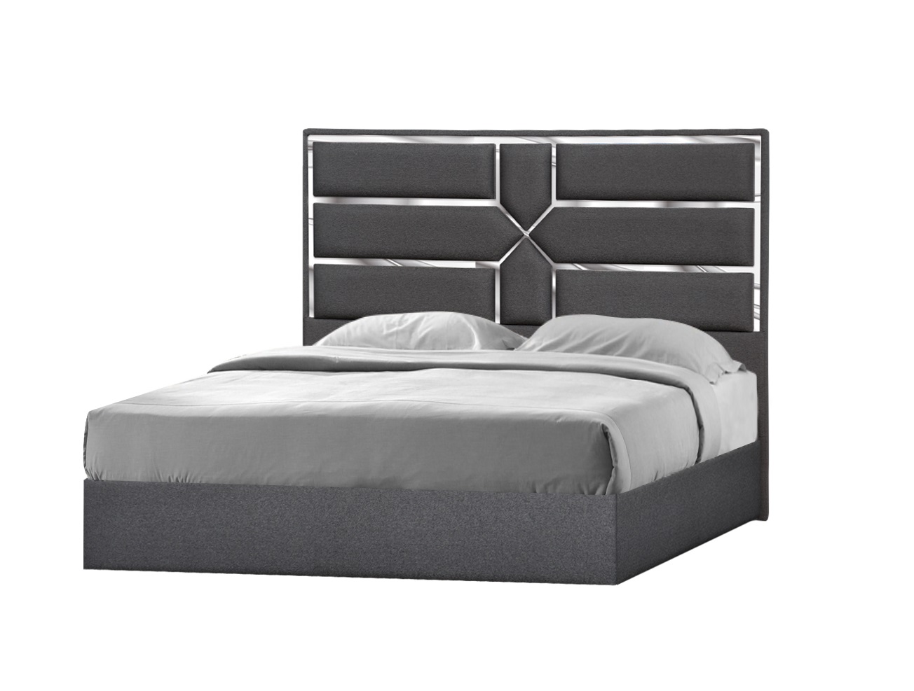 Exclusive Fabric Elite Platform Bed - Click Image to Close