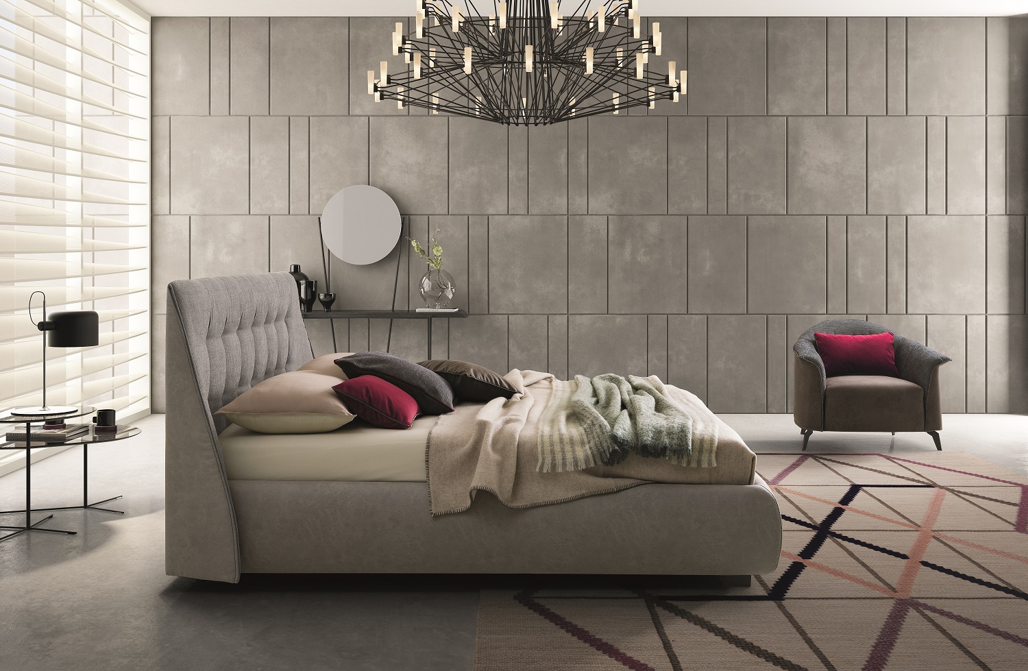 Made in Italy Quality Modern Platform Bed Washington DC J&M-Guscio
