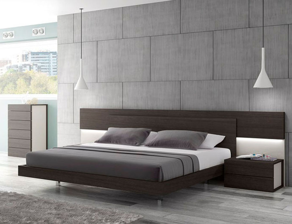 Lacquered Graceful Wood Luxury Platform Bed Indianapolis Indiana J\u0026MMAIA