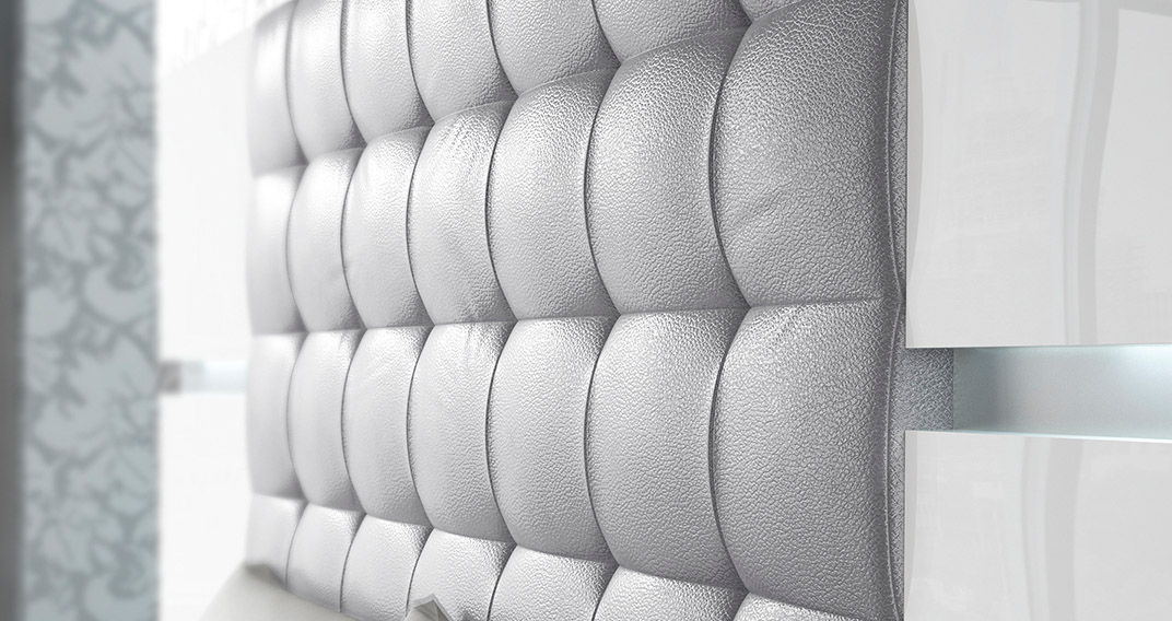 Overnice Leather Elite Platform Bed - Click Image to Close