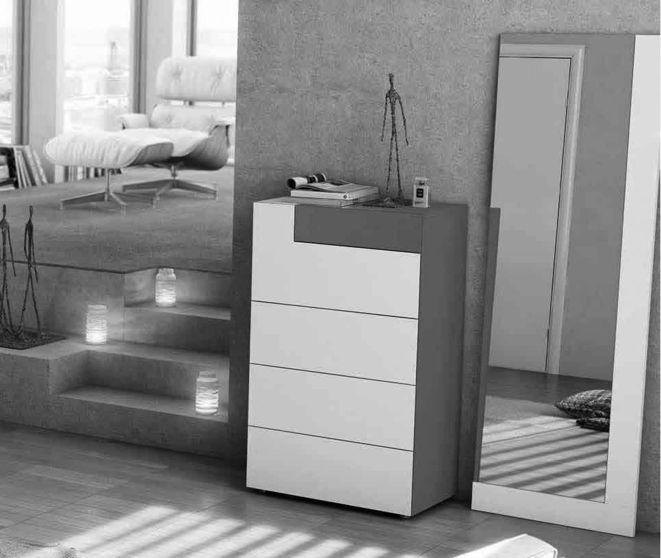 Elegant Wood Luxury Platform Bed with Drawers