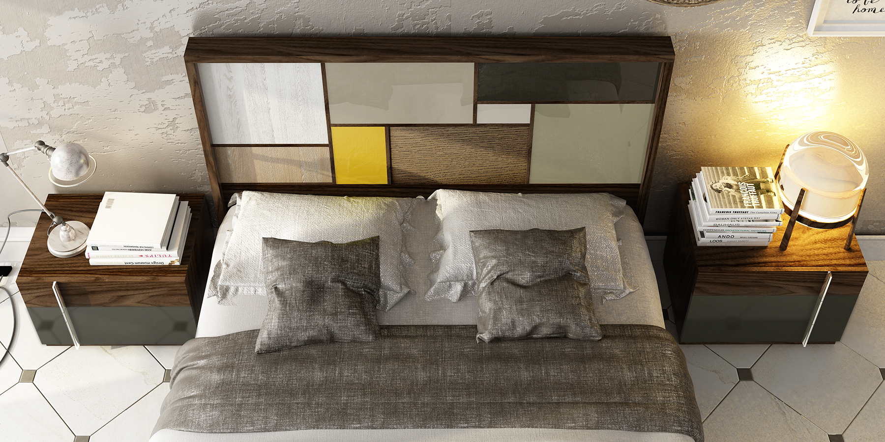 Extravagant Wood Luxury Platform Bed