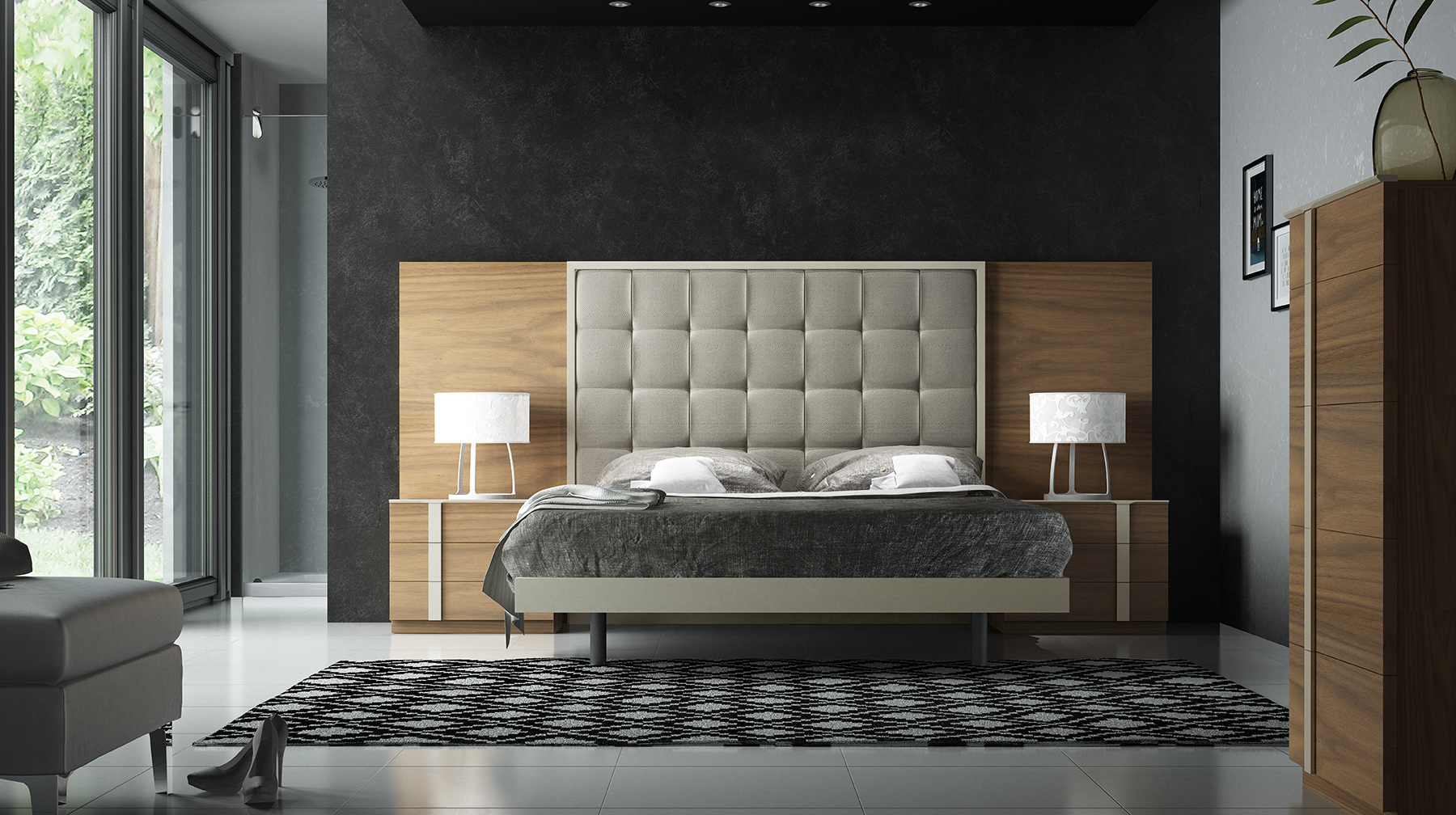 Luxury sales platform bed