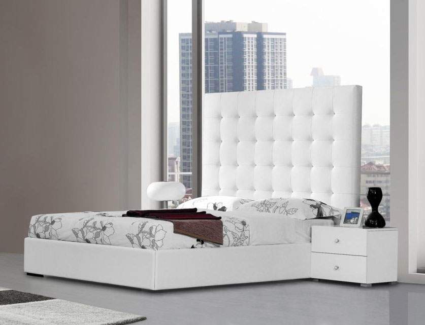 Elegant Leather Luxury Platform Bed El Paso Texas VLYR