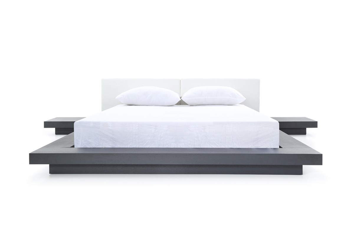 Unique Leather Elite Platform Bed - Click Image to Close