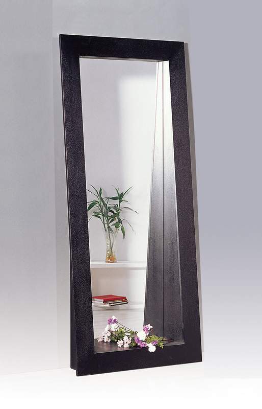 Star 81 Inch Rectangle Wall Mirror in Rich Dark Espresso Finish Shop