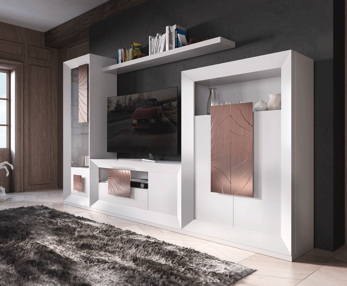 Contemporary Massive Storage Wall Unit Contemporary Massive Storage Wall Unit
