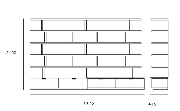 Exclusive Natural Wood Wall Unit for Living Room - Click Image to Close