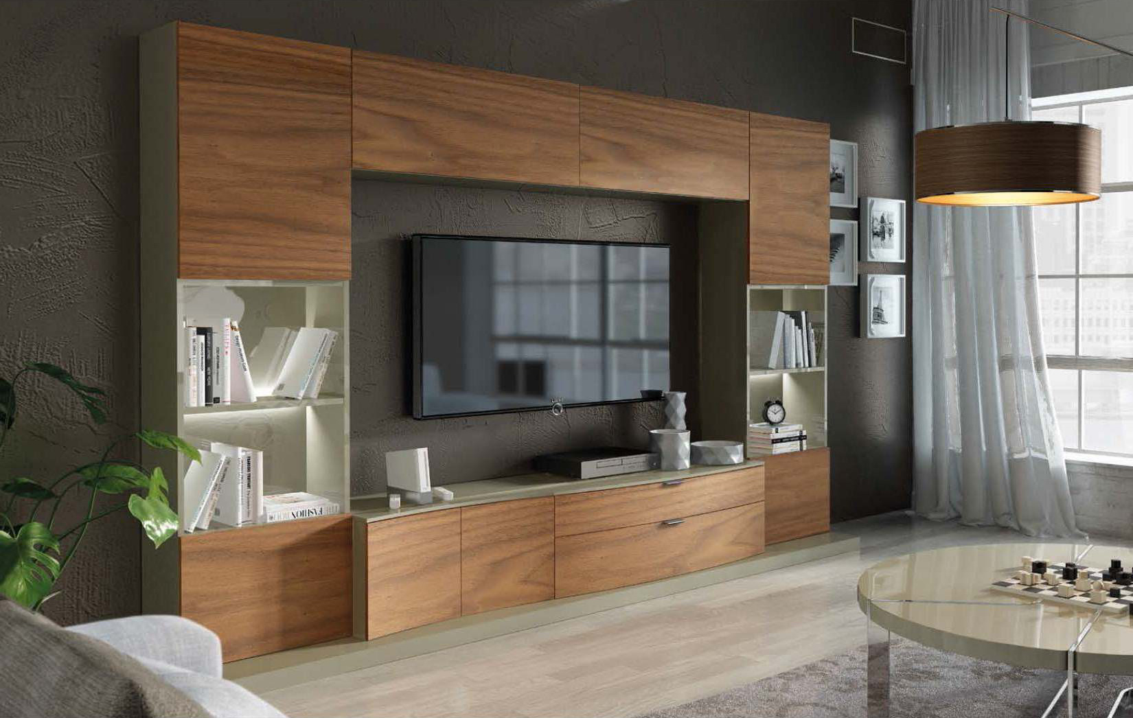 Modern Wall Unit Designs For Living Room