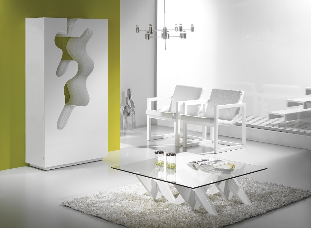 Contemporary Bar Wall Unit In White And Led Light Baltimore Maryland Modern And Italian Buffets Stylish Accessories Contemporary Bar Wall Unit